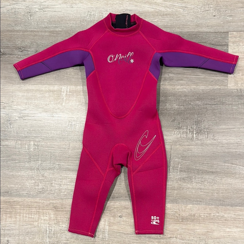 O'Neill Kids Wetsuit - Pink and Purple - Size 1